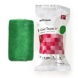 McKesson Cast Tape 3 Inch X 12 Foot Fiberglass Green (733693_BX) 10/BX