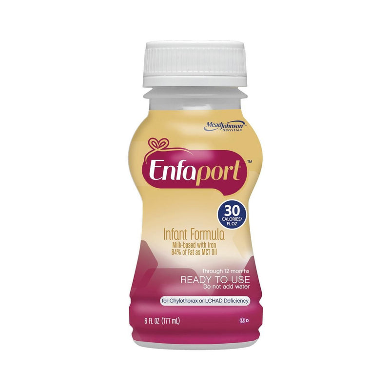 Enfaport™ Infant Formula Unflavored 6 oz. Bottle Liquid MCT Oil Chylothorax / LCHAD Deficiency (942673_CT) 6/CT