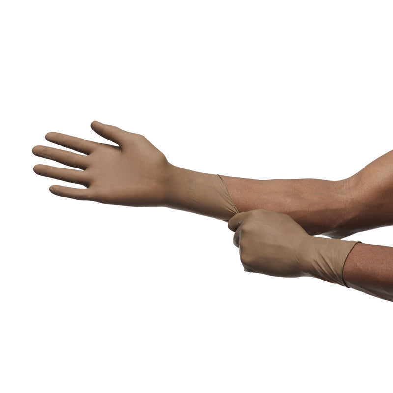 McKesson Perry® Surgical Glove Size 5.5 Sterile Latex Standard Cuff Length Smooth Brown Not Chemo Approved (1044727_BX) 50/BX