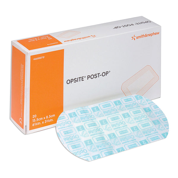 OpSite Post Op Transparent Film Dressing with Pad 3-3/8 X 6-1/8 Inch 3 Tab Delivery Rectangle Sterile (440486_CS) 200/CS
