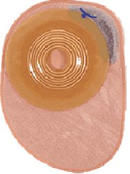 Assura® Ostomy Pouch One-Piece System 8-1/2 Inch Length, Maxi Convex Light, Trim to Fit 3/4 to 1-3/4 Inch Stoma Closed End (551036_BX) 10/BX