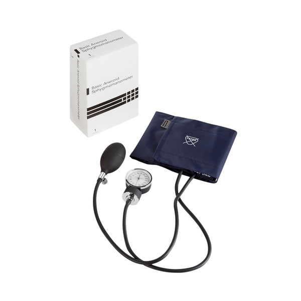 BASIC Aneroid Sphygmomanometer Unit Adult Cuff Nylon Cuff 23 - 40 cm Pocket Aneroid (363779_EA) 1/EA