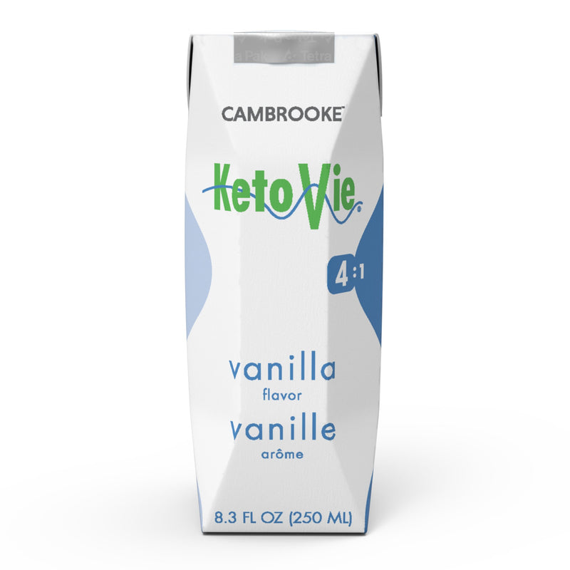 KetoVie® 4:1 Oral Supplement Vanilla Flavor Liquid 8.3 oz. Carton (1100363_CS) 30/CS