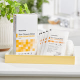 McKesson Skin Closure Strip 1/4 X 4 Inch Nonwoven Material Flexible Strip Tan (876302_BX) 50/BX