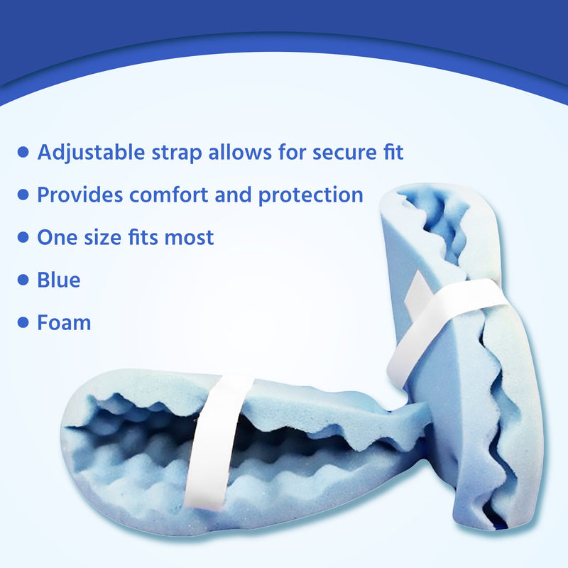Span America Heel Protector One Size Fits Most Blue (852633_CS) 20/CS