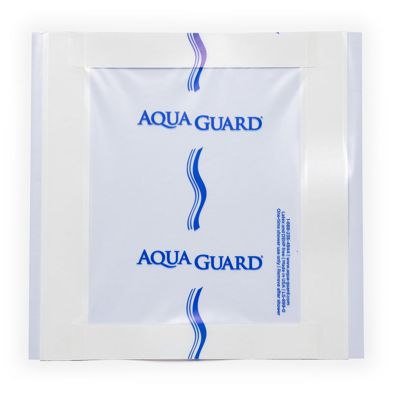AquaGuard® Shower Sheet IV Site Barrier Protector 7 X 7 Inch Square NonSterile (1136542_CS) 98/CS