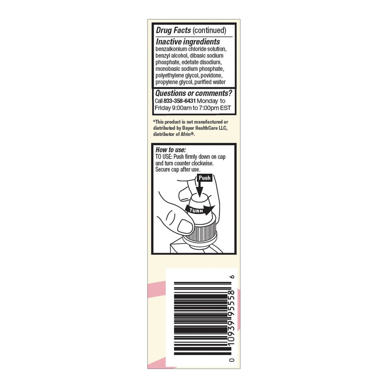 Foster & Thrive™ Sinus Relief 0.05% Strength Nasal Spray 1 oz. (1238923_EA) 1/EA