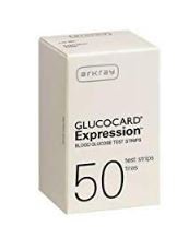 Glucocard® Blood Glucose Test Strips 50 Strips per Pack (1103988_BX) 50/BX