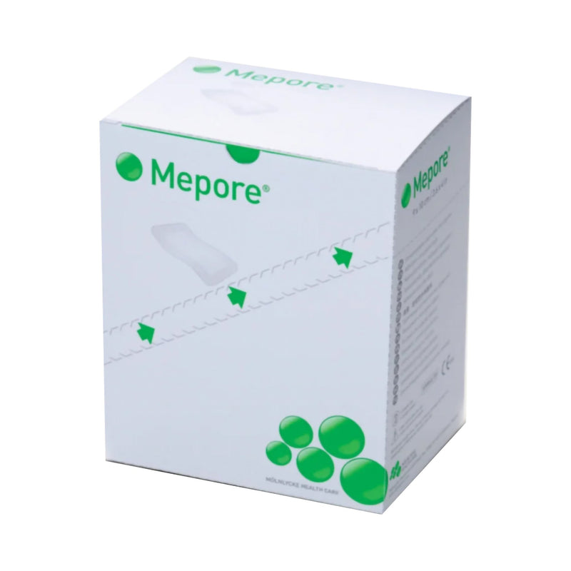 Mepore® Composite Dressing 3-3/5 X 8 Inch Rectangle Sterile (787100_BX) 30/BX