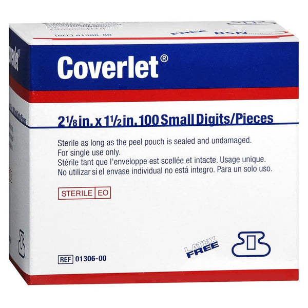 Coverlet® Adhesive Strip 1-1/2 X 2-1/2 Inch Fabric Fingertip Tan Sterile (29527_BX) 100/BX