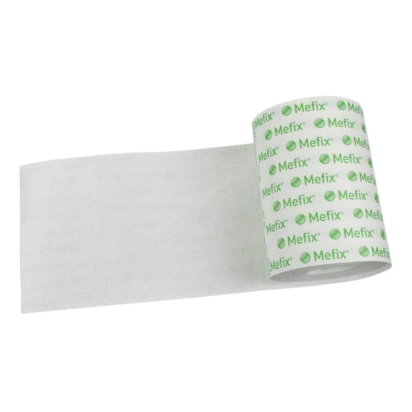 Mefix® Perforated Dressing Retention Tape with Liner White 6 Inch X 11 Yard Nonwoven Spunlace Polyester NonSterile (1158991_CS) 15/CS
