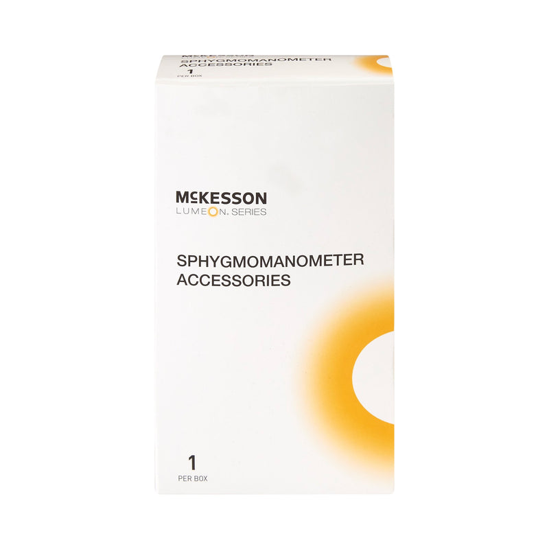 McKesson LUMEON™ Reusable Blood Pressure Cuff and Bulb 23 to 40 cm Arm Nylon Cuff Adult Cuff (803206_CS) 15/CS