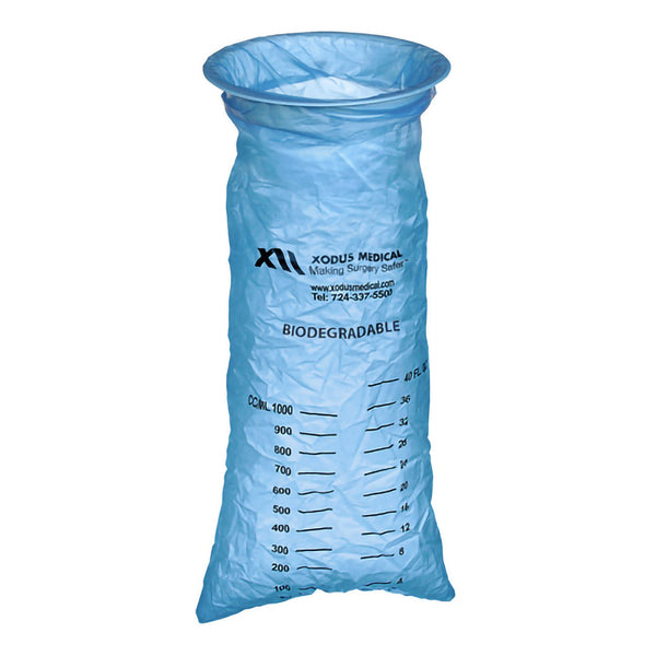 Xodus Medical Emesis Bag 40 oz. Blue (735953_CS) 12/CS