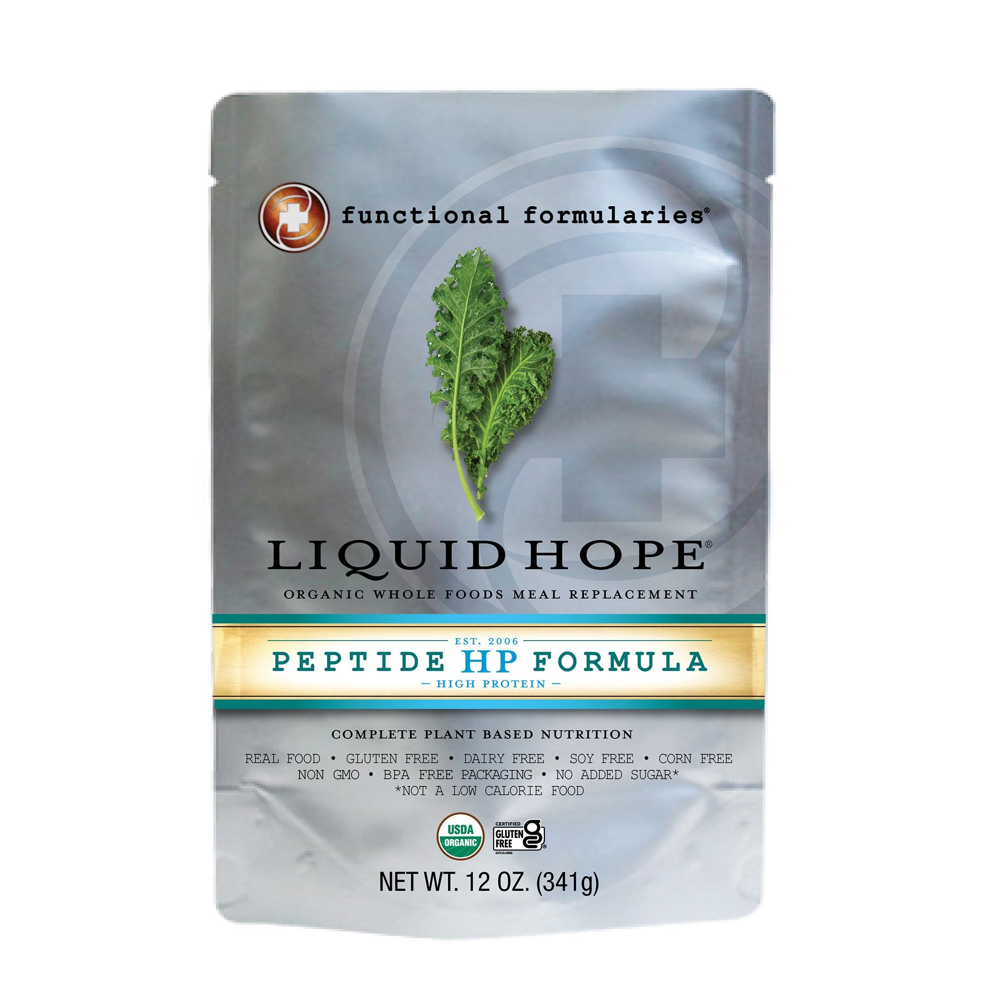 Hope Product Liquid Hope® Peptide HP Formula Oral Supplement Unflavored Liquid 12 o ...