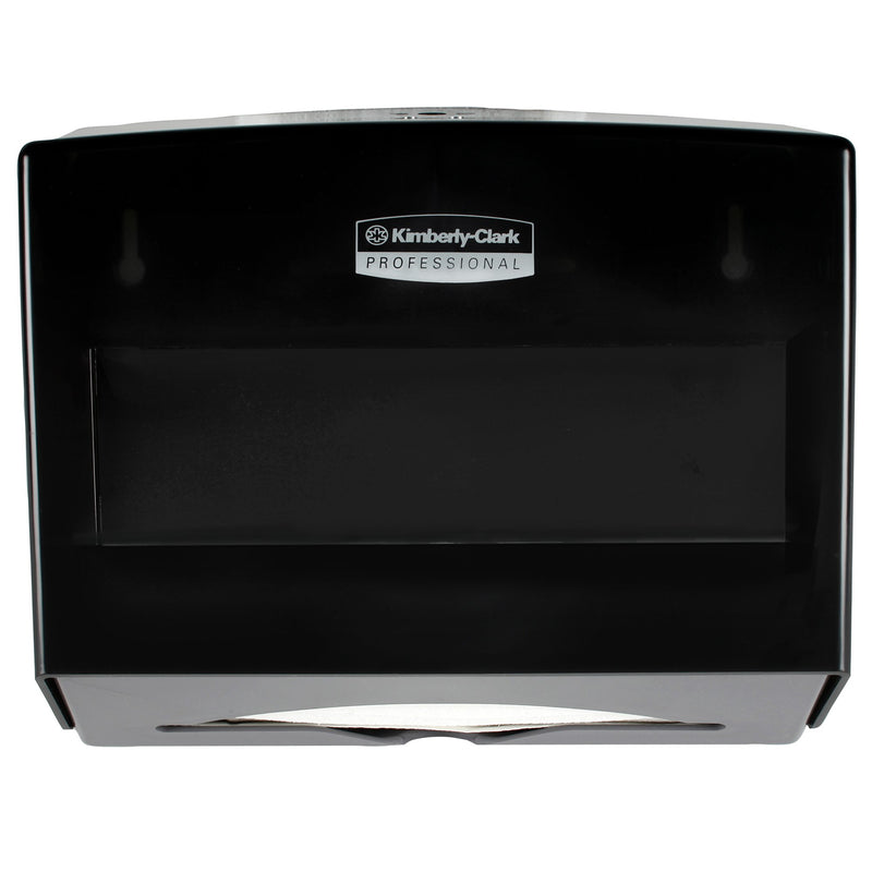 K-C PROFESSIONAL SCOTTFOLD Paper Towel Dispenser Smoke Plastic Manual Pull Wall Mount (1019058_CS) 1/CS