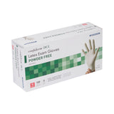 McKesson Confiderm® Exam Glove Small NonSterile Latex Standard Cuff Length Smooth Ivory Not Rated (354435_BX) 100/BX