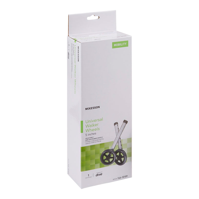 McKesson Walker Wheel For 1-inch Frame Diameter Walkers (1076177_PR) 1/PR