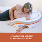 MedCline® Reflux Relief Positioner System 22 W X 50 L X 6 H Inch Foam / Gel Freestanding (1217713_EA) 1/EA