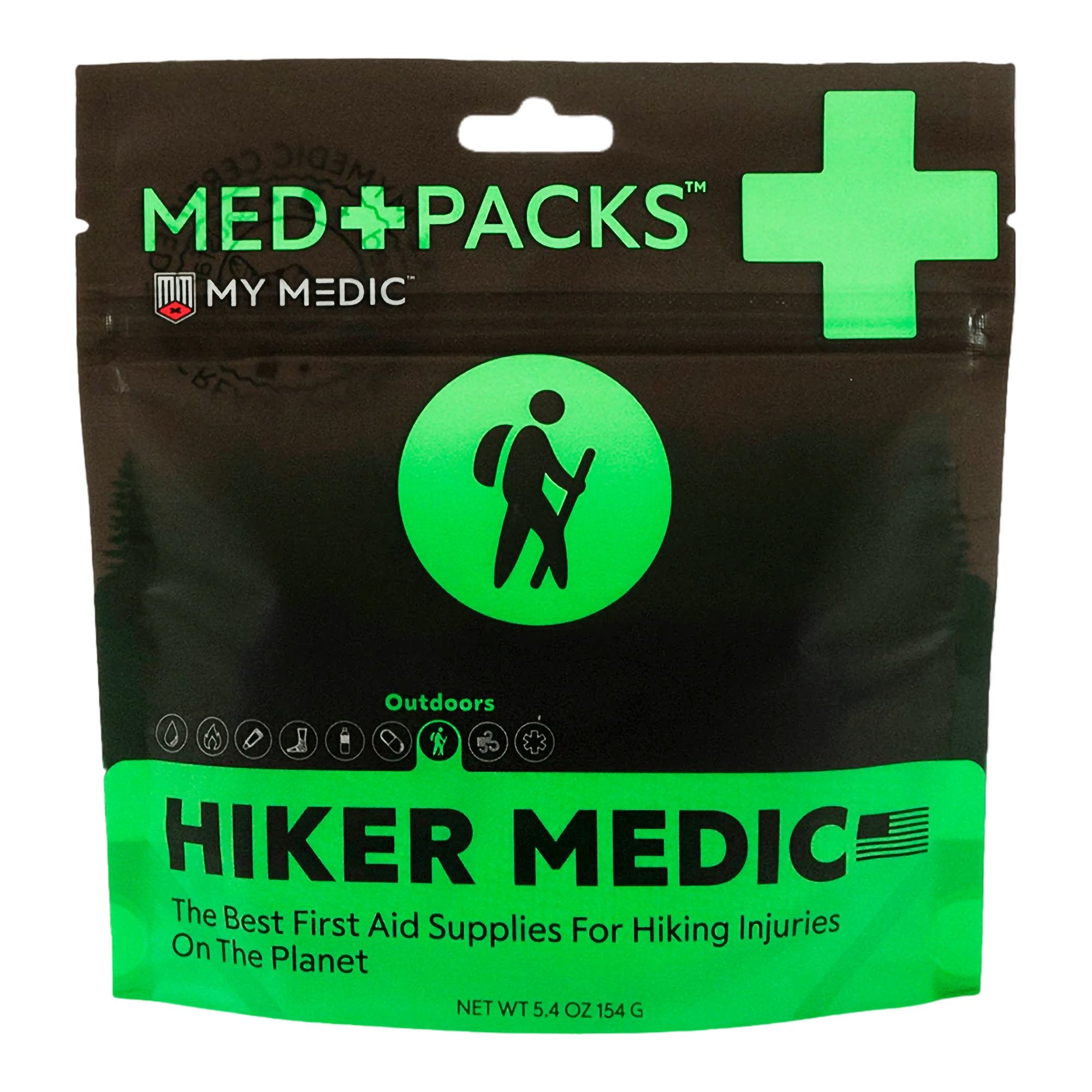 My Medic™ MED PACKS Hiker Medic First Aid Kit Plastic Pouch (1207734_E ...