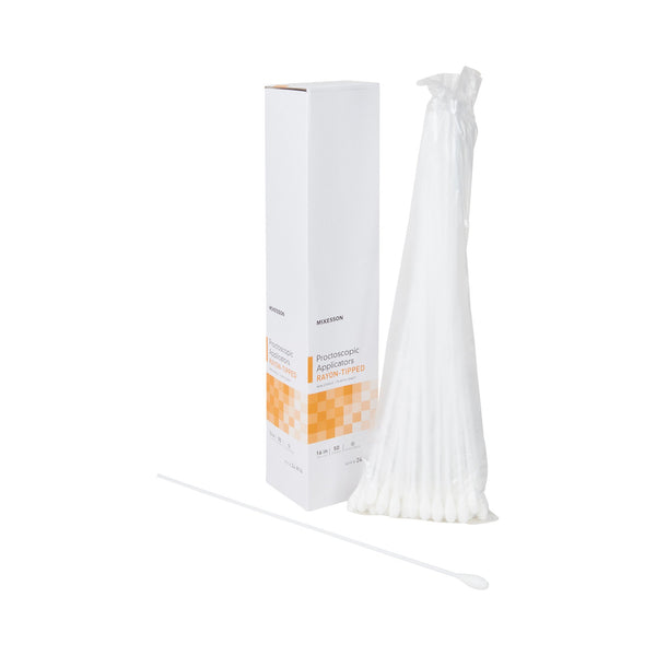 McKesson Proctoscopic Swabstick 16 Inch Length NonSterile (52068_BX) 50/BX