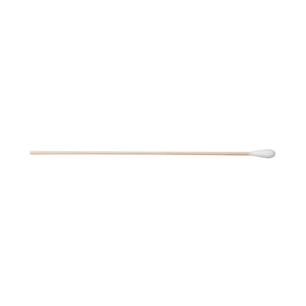 McKesson Swabstick Cotton Tip Wood Shaft 6 Inch Sterile 1 per Pack (999736_BX) 100/BX