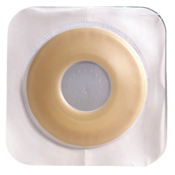 Sur-Fit Natura® Ostomy Barrier Precut, Extended Wear Durahesive® Adhesive 45 mm Flange System Hydrocolloid 1-3/8 Inch Opening 4-1/2 X 4-1/2 Inch (466134_EA) 1/EA
