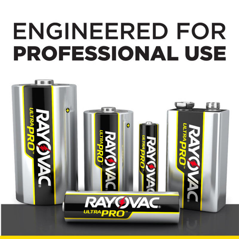Rayovac® Ultra Pro™ Alkaline Battery AA Cell 1.5V Disposable 24 Pack (1180464_CS) 288/CS