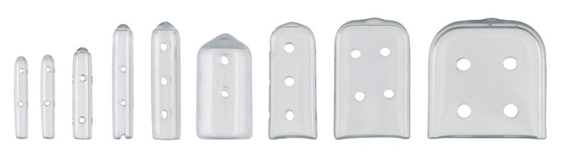 Tip-It™ Instrument Tip Guard Equal Number Of Sizes Plus 5, Assorted, Vented, Clear (650141_PK) 50/PK