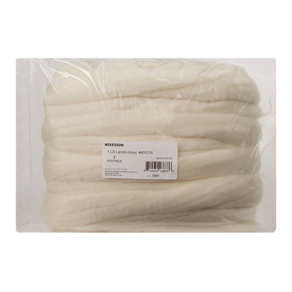 McKesson Lamb's Wool Padding 1 lb. (1089529_EA) 1/EA