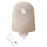 Premier™ Urostomy Pouch One-Piece System 9 Inch Length Flat, Pre-Cut 1-1/2 Inch Stoma Drainable (304038_BX) 10/BX