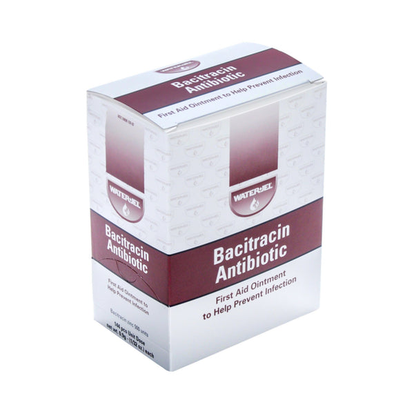 Water Jel® First Aid Antibiotic Bacitracin Zinc Ointment 0.9 Gram Individual Packet (975422_CS) 1728/CS