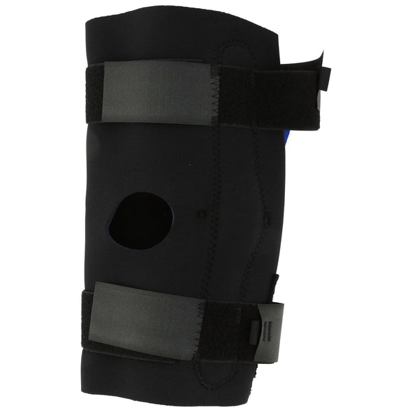 McKesson Knee Brace Medium Wraparound / Hook and Loop Strap Closure with D-Rings 18 to 20-1/2 Inch Circumference Left or Right Knee (1159101_EA) 1/EA