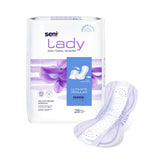 Seni® Lady Ultimate Bladder Control Pad 14.4 Inch Length Heavy Absorbency Super Absorbent Core One Size Fits Most (1222538_CS) 224/CS