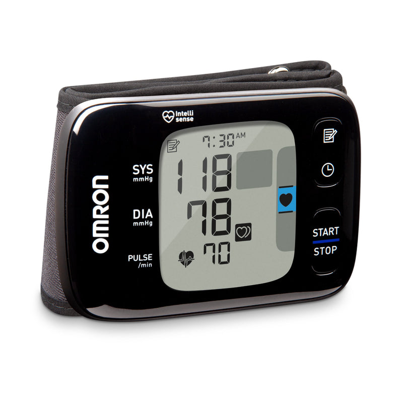 Omron®7 Series™ Home Automatic Digital Blood Pressure Monitor One Size Fits Most Cuff Cloth Fabric Cuff 12 - 20 cm Wrist (1150236_EA) 1/EA