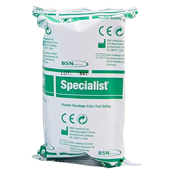 Specialist® Plaster Bandage 3 Inch X 9 Foot Plaster of Paris White (4788_CS) 72/CS