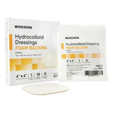 McKesson Hydrocolloid Dressing Foam Backing 4 X 4 Inch Square Hydrocolloid / Foam (882995_EA) 1/EA