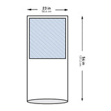 McKesson Mayo Stand Cover 23 X 54 Inch For Mayo Stand (1130797_CS) 30/CS