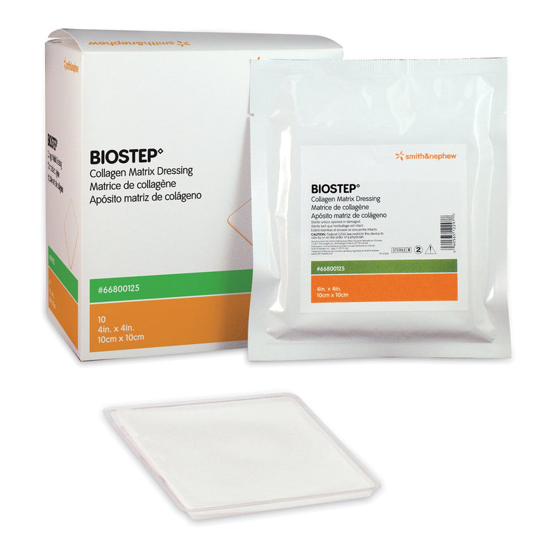Biostep™ Collagen Dressing 4 X 4 Inch Square Sterile (1117779_EA) 1/EA –  GoodEarth Products
