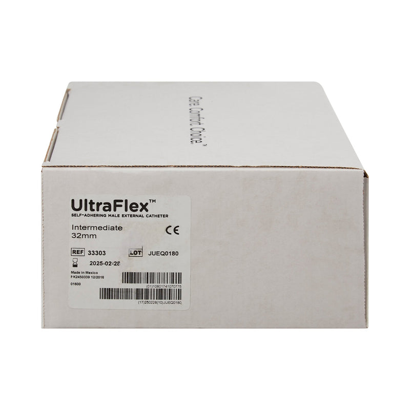 UltraFlex® Male External Catheter Self-Adhesive Band Silicone Intermediate (527030_BX) 30/BX