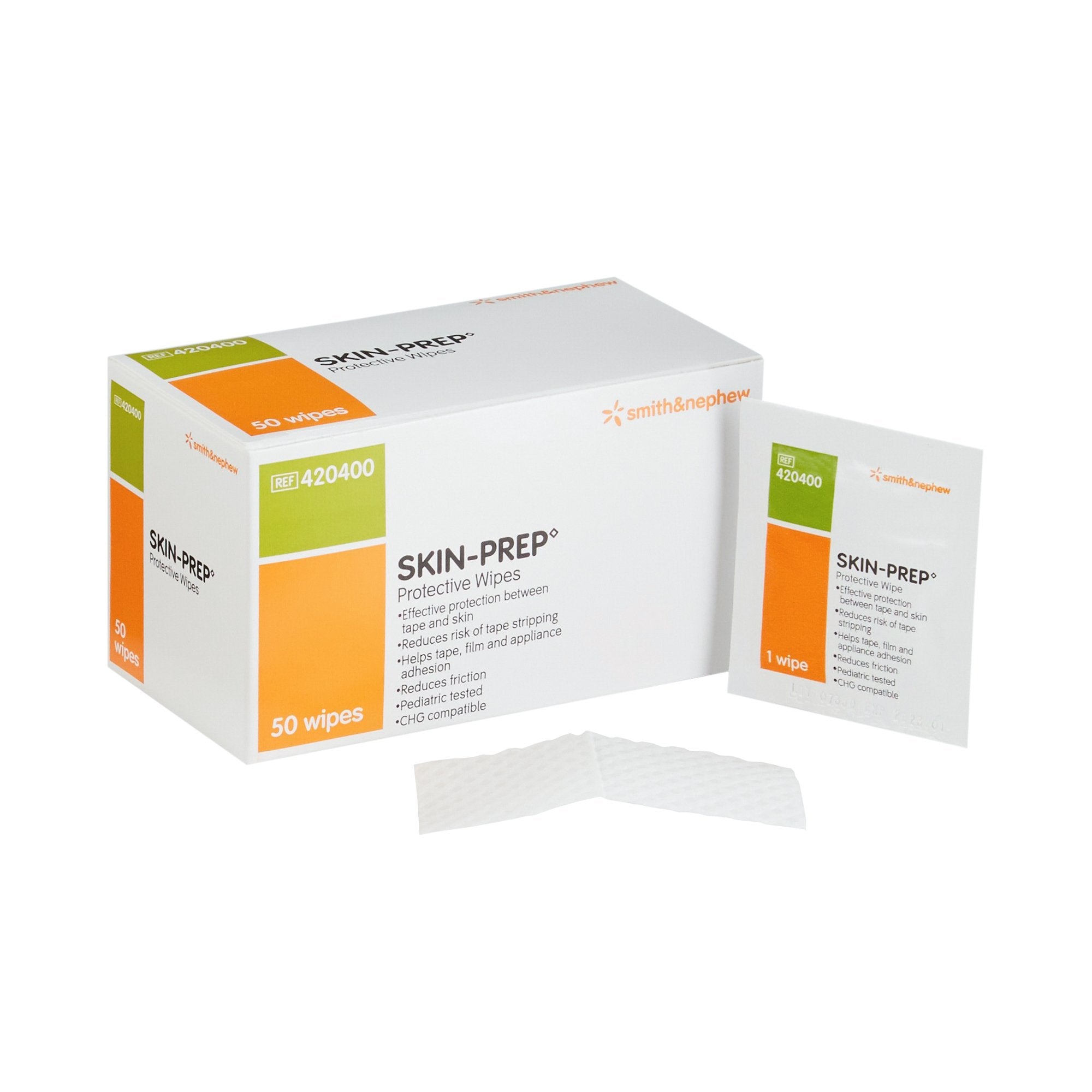 Skin-Prep Skin Barrier Wipe 75 to 100% Strength Isopropyl Alcohol Indi ...