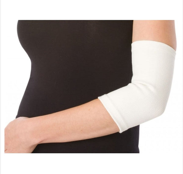 PROCARE® Elbow Support Medium Pull-On Sleeve Elbow 9 to 10 Inch Forearm Circumference White (380924_EA) 1/EA