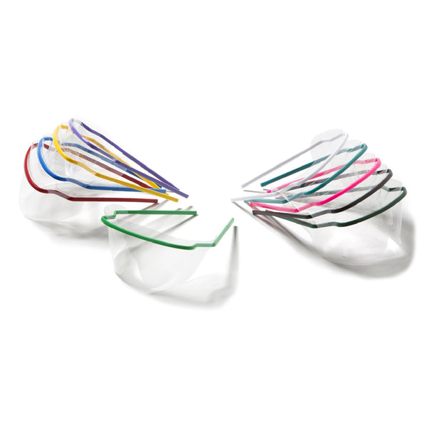 SafeView Safety Glasses Fit Over Clear Tint Assorted Color Frames Over Ear One Size Fits Most (547415_EA) 1/EA