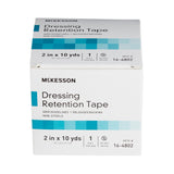McKesson Water Resistant Dressing Retention Tape with Liner White 2 Inch X 10 Yard Nonwoven / Printed Release Paper NonSterile (1087971_BX) 1/BX