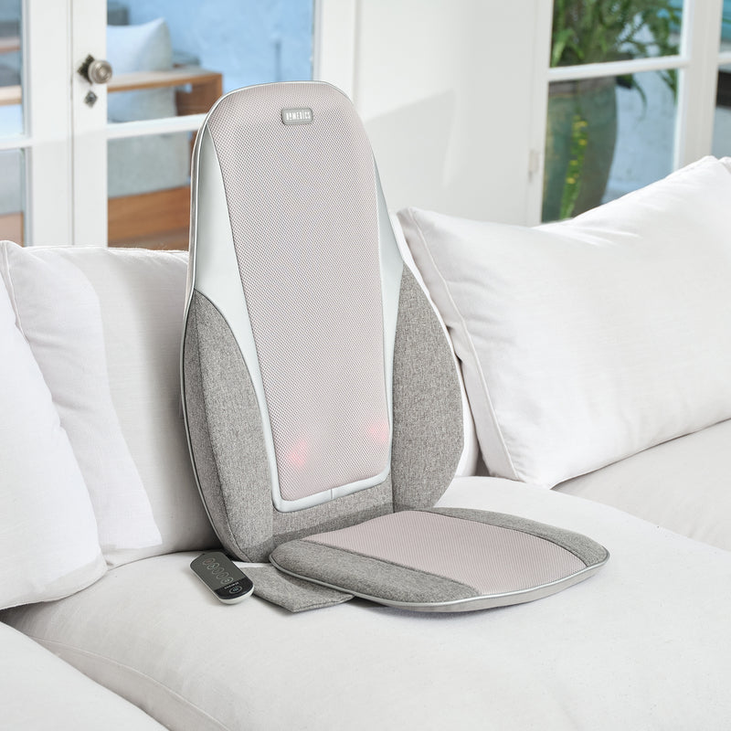 HoMedics® Shiatsu Pro Massage Cushion with Heat 5-5/16 X 17-1/2 X 24-1/2 Inch (1261149_EA) 1/EA