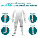 HoMedics® Modulair Compression Wrap Calf Massager with Controller 2.5 X 7.25 X 12.5 Inch (1253806_EA) 1/EA