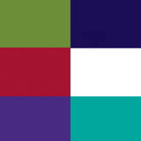 CoFlex® Cohesive Bandage 3 Inch X 5 Yard Self-Adherent Closure Teal / Blue / White / Purple / Red / Green NonSterile 14 lbs. Tensile Strength (257217_CS) 24/CS