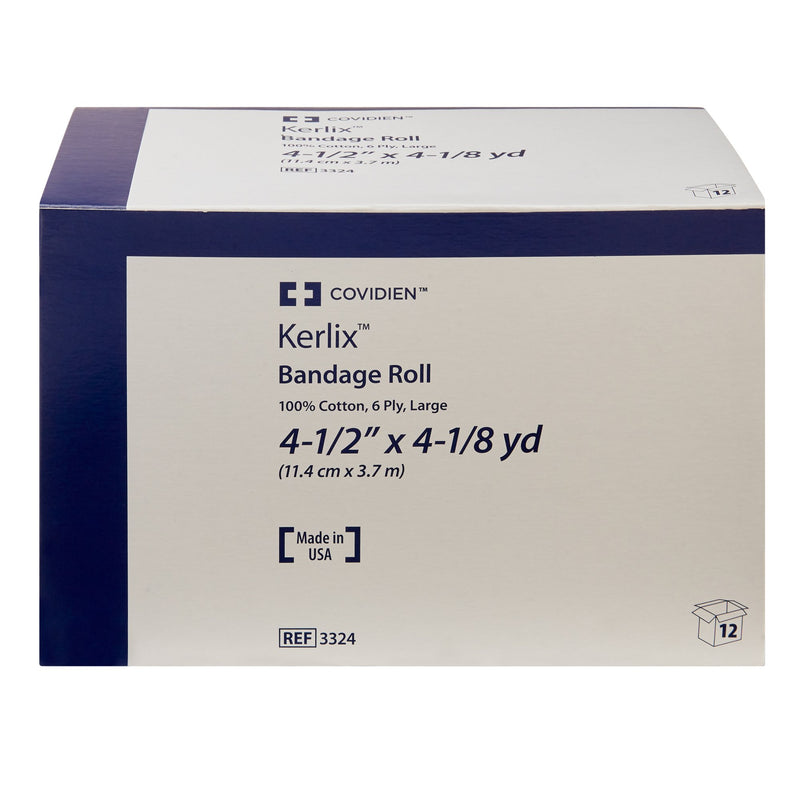 Kerlix™ Fluff Bandage Roll 4-1/2 Inch X 4-1/10 Yard 6-Ply NonSterile 12 per Pack (10057_CS) 48/CS