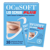 OCuSOFT® Lid Scrub® Plus Eyelid Cleanser 30 per Box Wipe (713995_BX) 30/BX