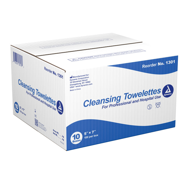 Dynarex® Antiseptic Skin Towelette Individual Packet Scented 100 Count (809891_BX) 100/BX