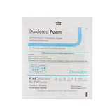 BorderedFoam® Foam Dressing 4 X 4 Inch With Border Waterproof Backing Nonacrylic Adhesive Square Sterile (727739_BX) 10/BX